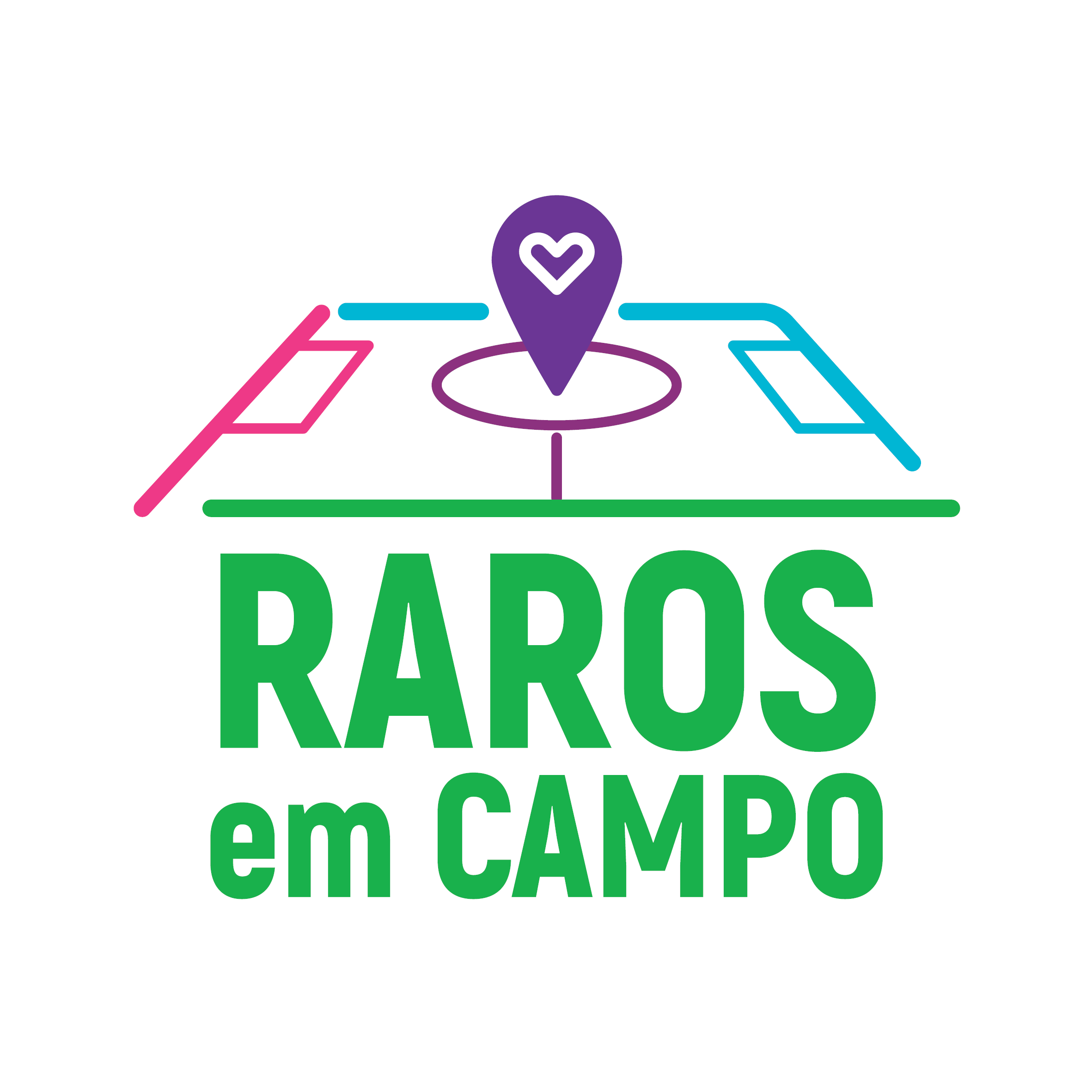 Raros em Campo Logo